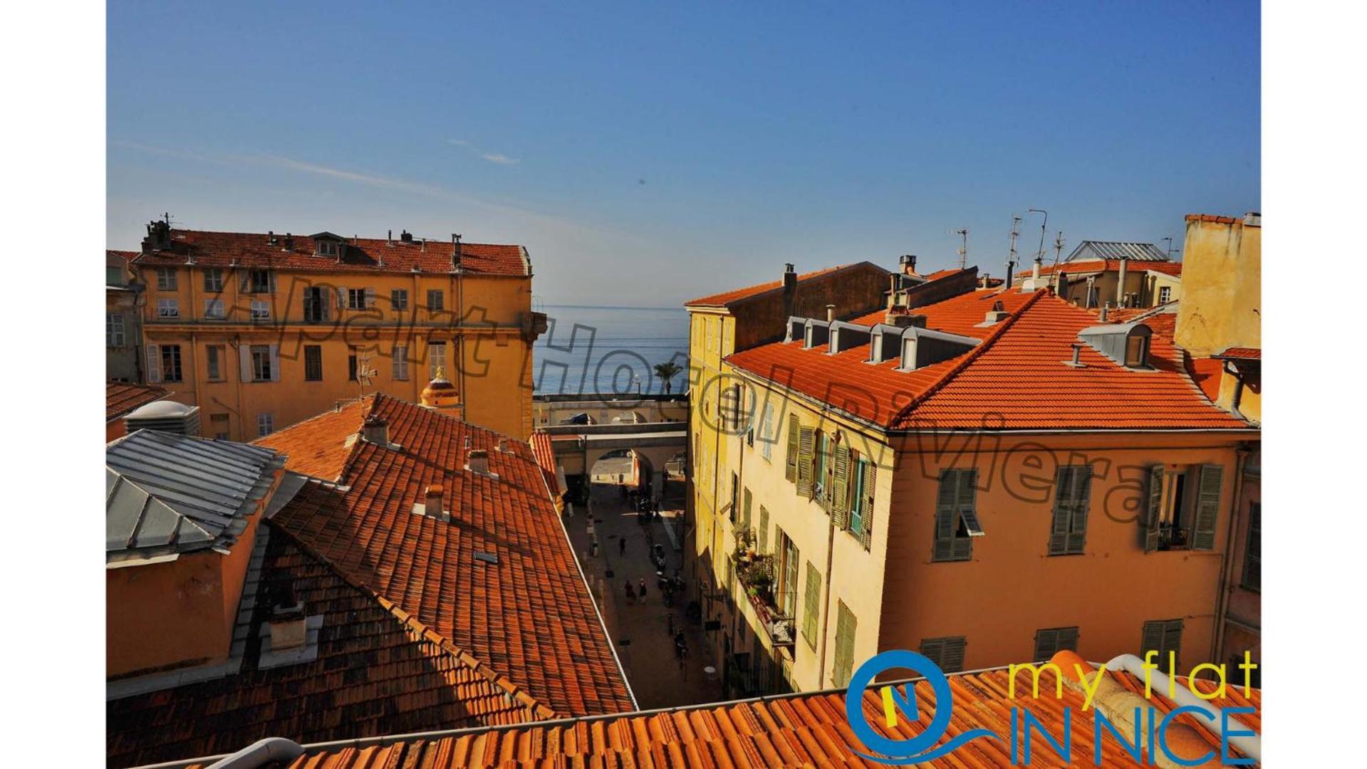 Aparthotel Riviera - Sea View - Amazing Large 3 Bedrooms With Sea View Ac - Old Town- Promenade Des Anglais Ніцца Екстер'єр фото